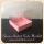 10x10x10 Pink Cardboard Top Acetate Box