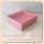 10x10x3 Pink Cardboard Base and PVC Box