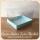 12x15x10 Blue Polka Dot Cardboard Base and PVC Box