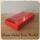 20x10x5.5 Red Cardboard Base and PVC Box  