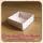 5x5x2.2 White-Pink Polka Dot Cardboard Base and PVC Box