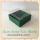 5x5x3 Green Cardboard Top Acetate Box