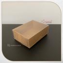 6x8x3 Size Kraft Cardboard Top Acetate Box