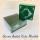 8x8x3 Green With Silver Palace Patterned Cardboard Box