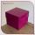 8x8x6.5 Purple Complete Cardboard Box
