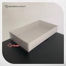 9x15x3 Box with White Cardboard Bottom and Acetate Top